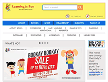 Tablet Screenshot of learningisfun.com.ph